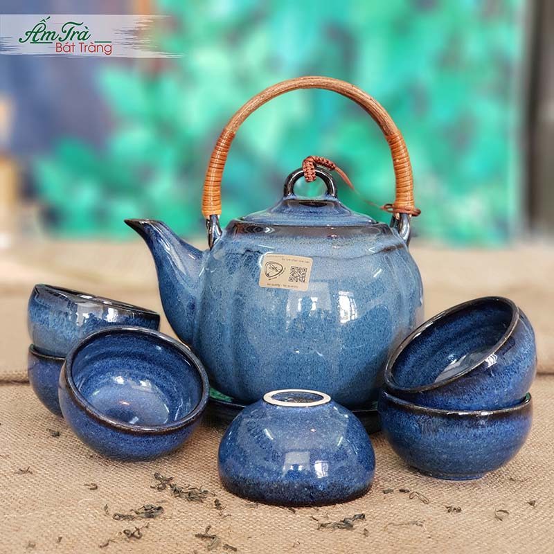 Ấm Chén Trà Bát Tràng
