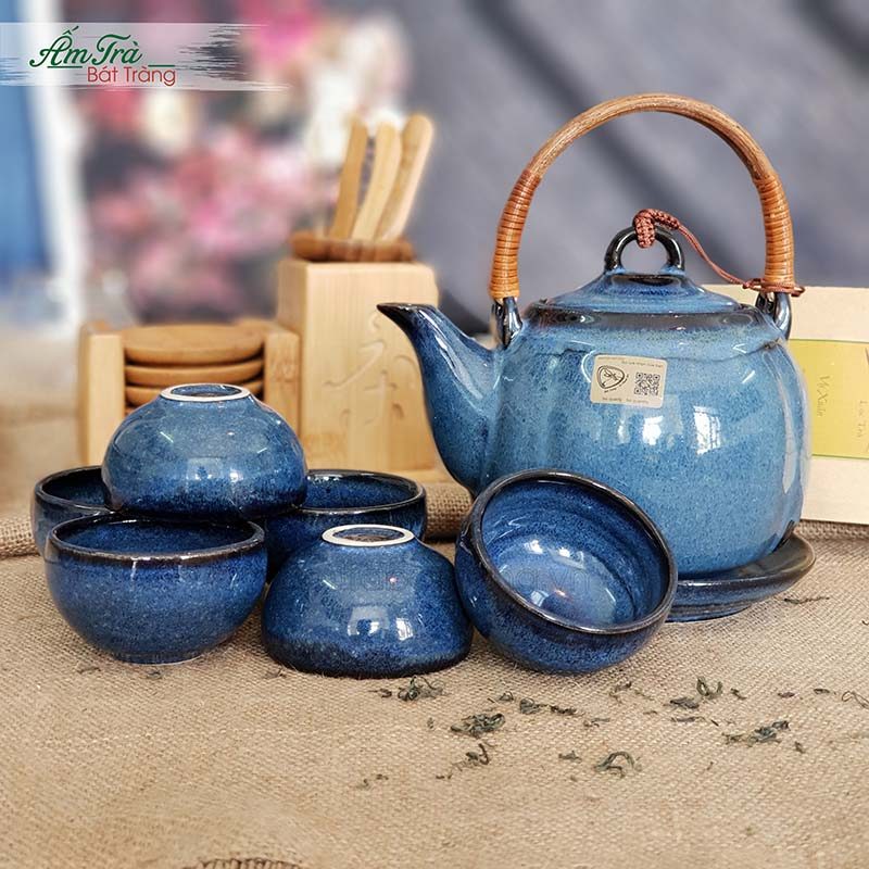 Ấm Chén Trà Bát Tràng