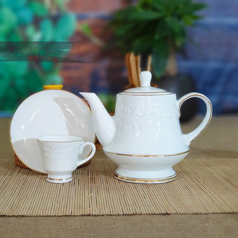 Ấm Chén Trà Bát Tràng