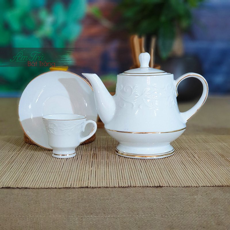 Ấm Chén Trà Bát Tràng