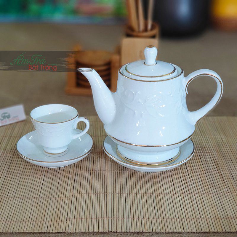 Ấm Chén Trà Bát Tràng