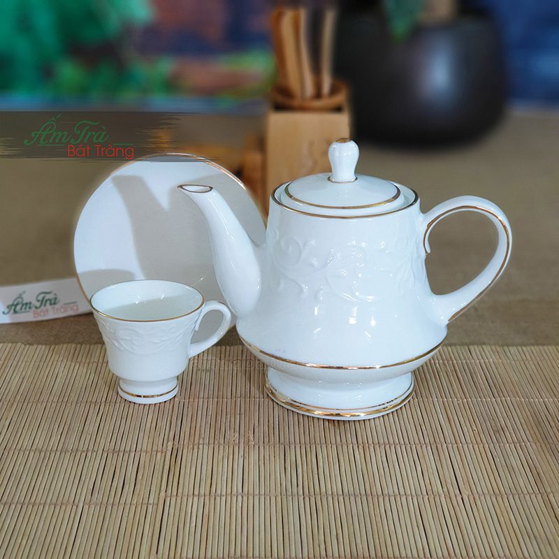 Ấm Chén Trà Bát Tràng