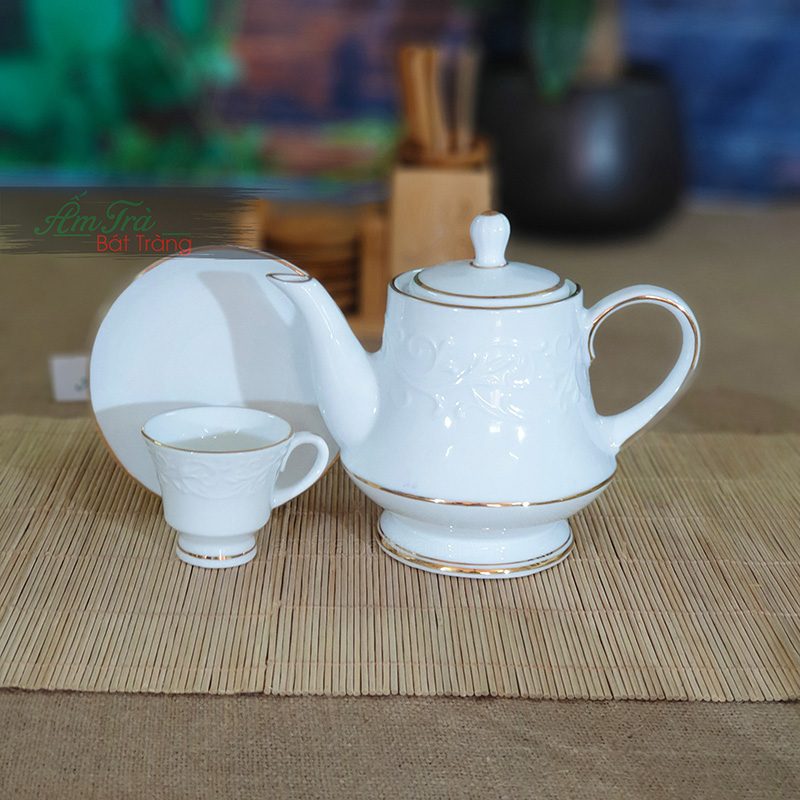 Ấm Chén Trà Bát Tràng