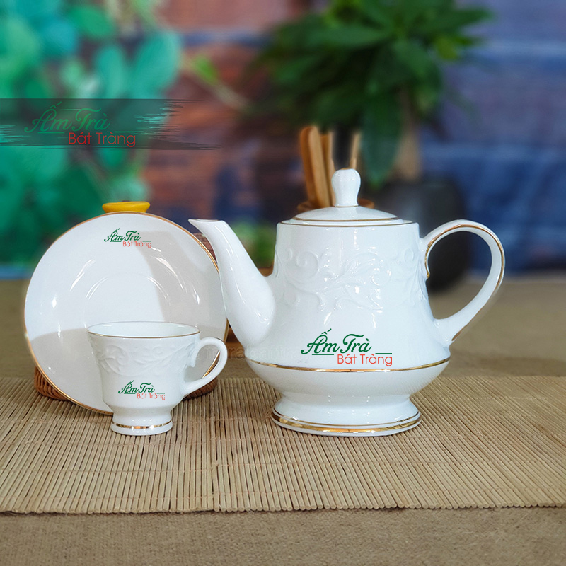Ấm Chén Trà Bát Tràng