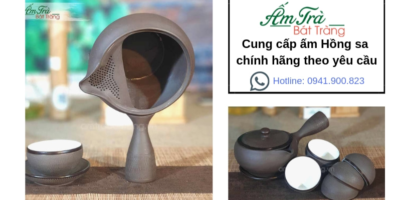 Ấm Chén Trà Bát Tràng