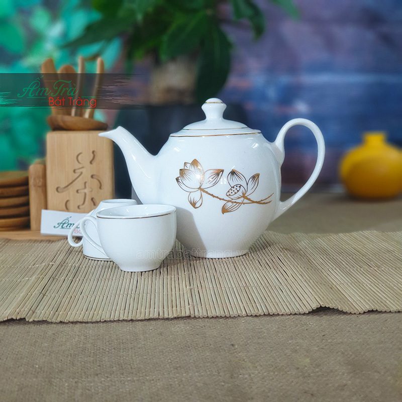 Ấm Chén Trà Bát Tràng