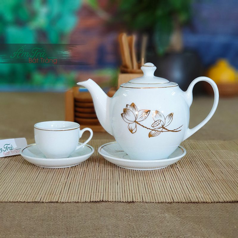 Ấm Chén Trà Bát Tràng