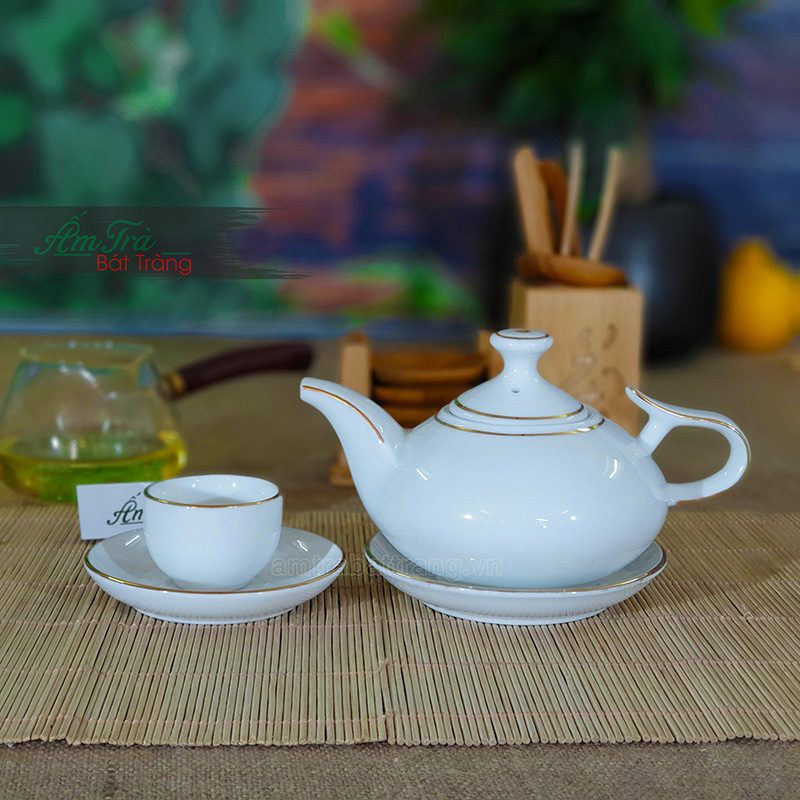 Ấm Chén Trà Bát Tràng