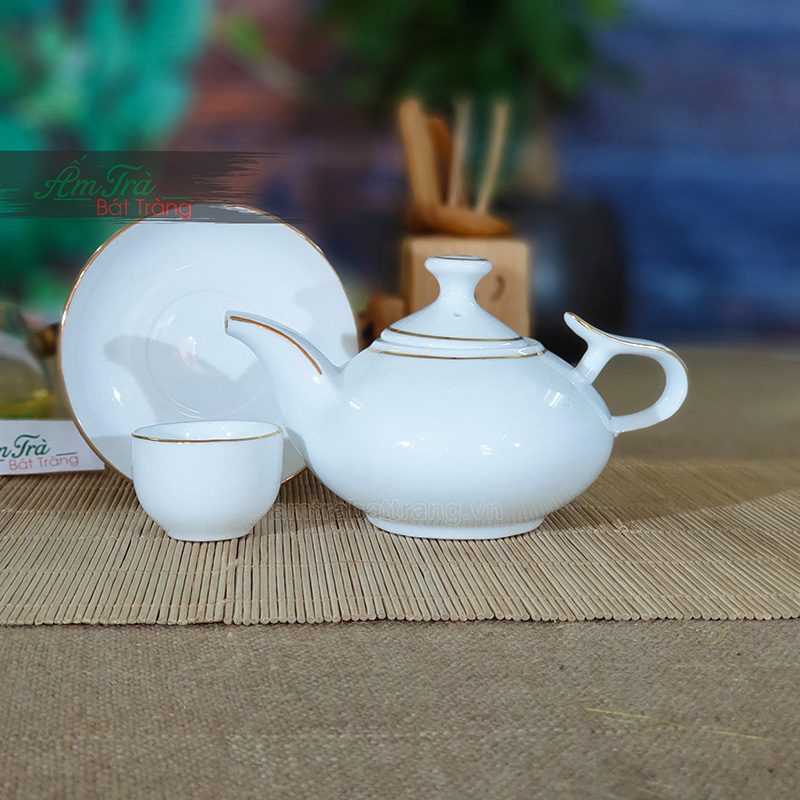 Ấm Chén Trà Bát Tràng