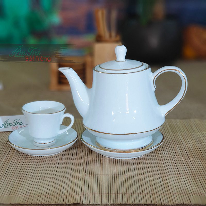 Ấm Chén Trà Bát Tràng