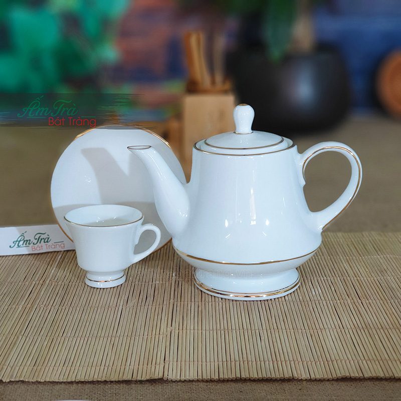 Ấm Chén Trà Bát Tràng