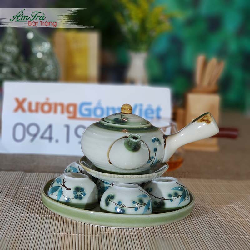 Ấm Chén Trà Bát Tràng