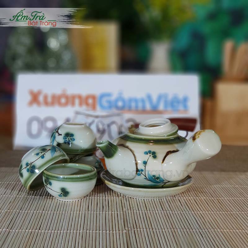 Ấm Chén Trà Bát Tràng