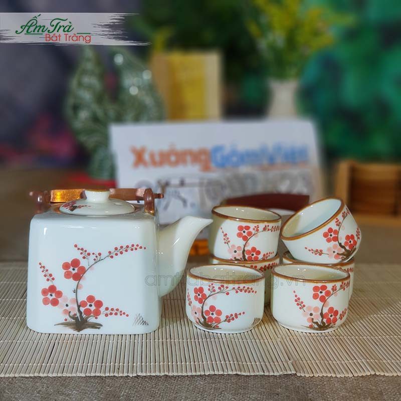 Ấm Chén Trà Bát Tràng