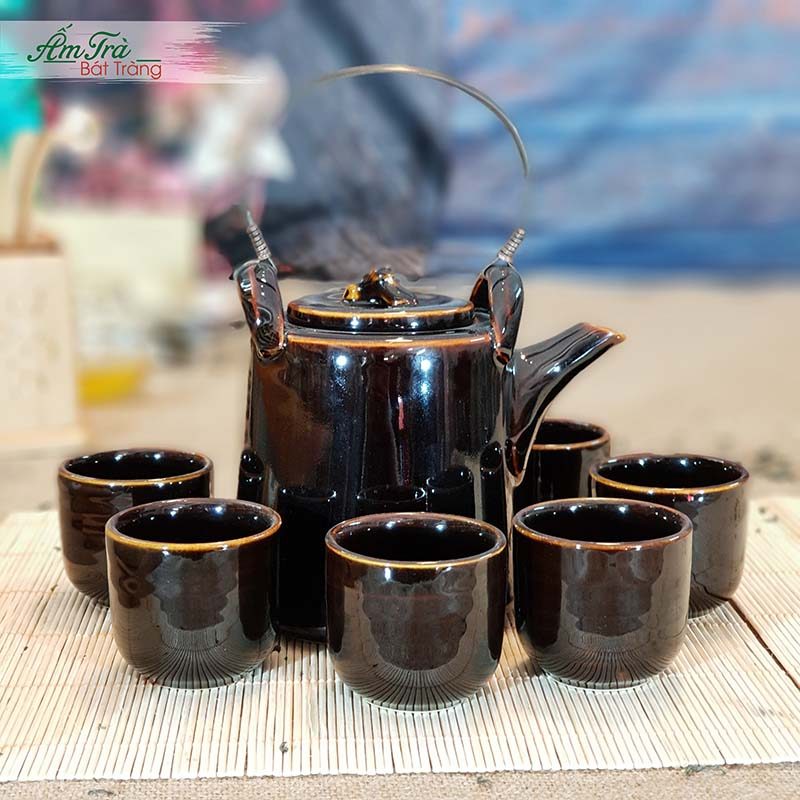 Ấm Chén Trà Bát Tràng