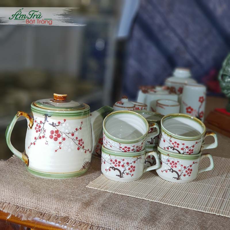 Ấm Chén Trà Bát Tràng