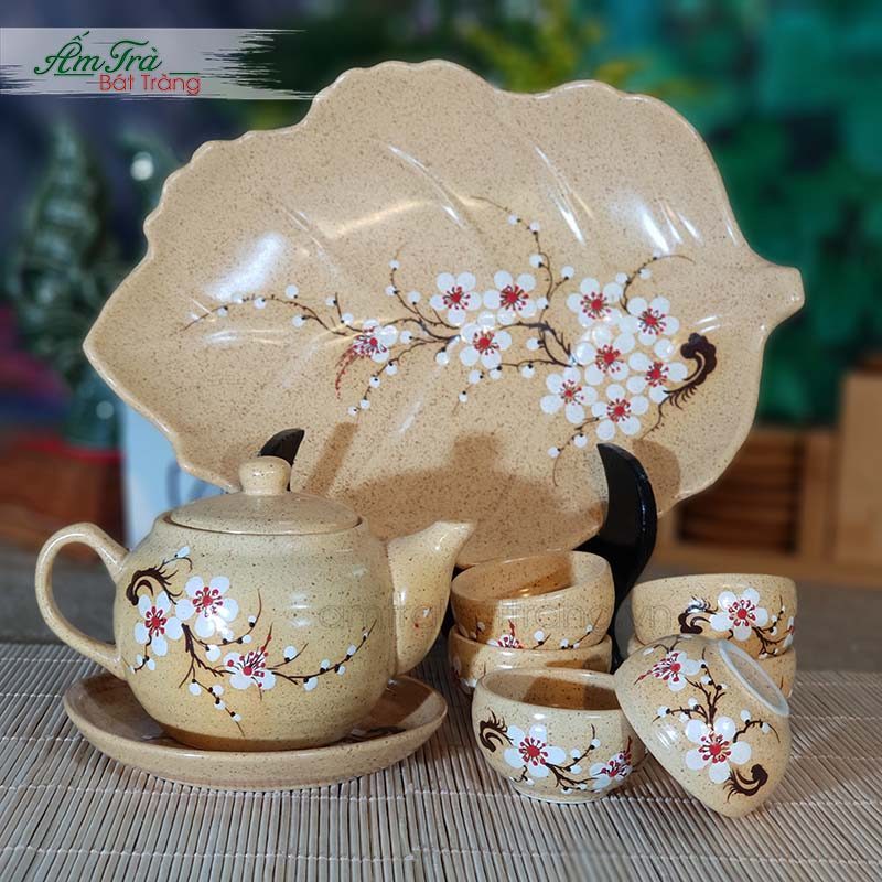 Ấm Chén Trà Bát Tràng