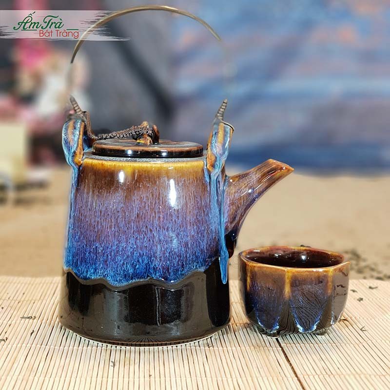 Ấm Chén Trà Bát Tràng