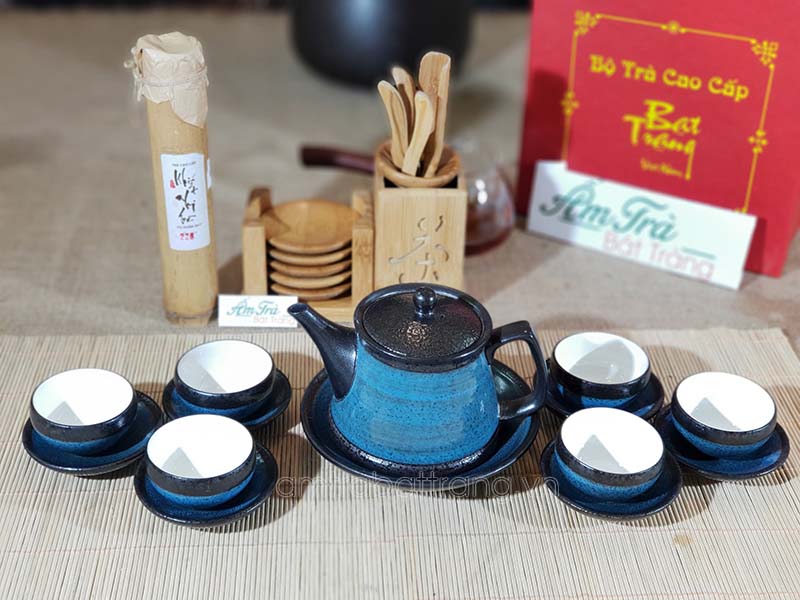 Ấm Chén Trà Bát Tràng