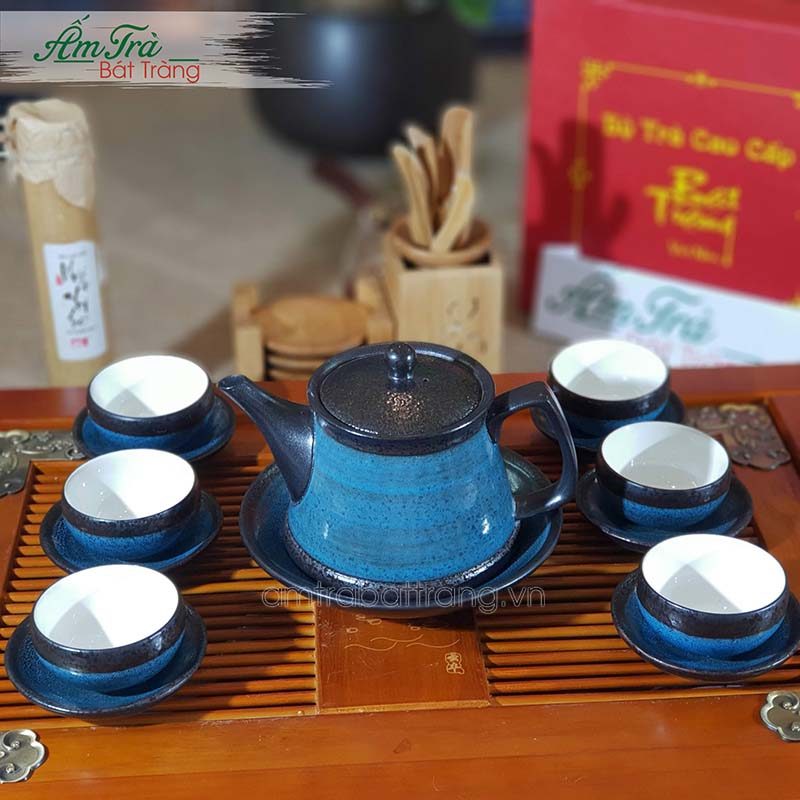 Ấm Chén Trà Bát Tràng