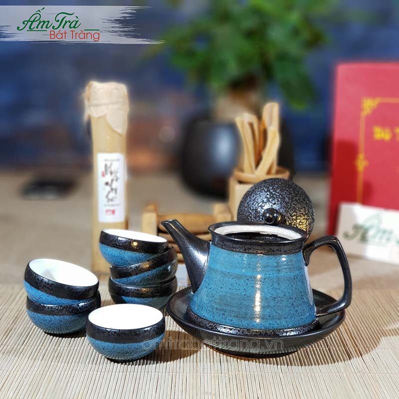 Ấm Chén Trà Bát Tràng