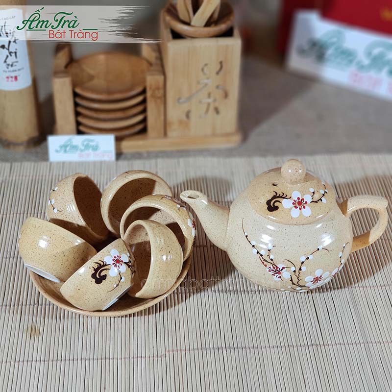Ấm Chén Trà Bát Tràng