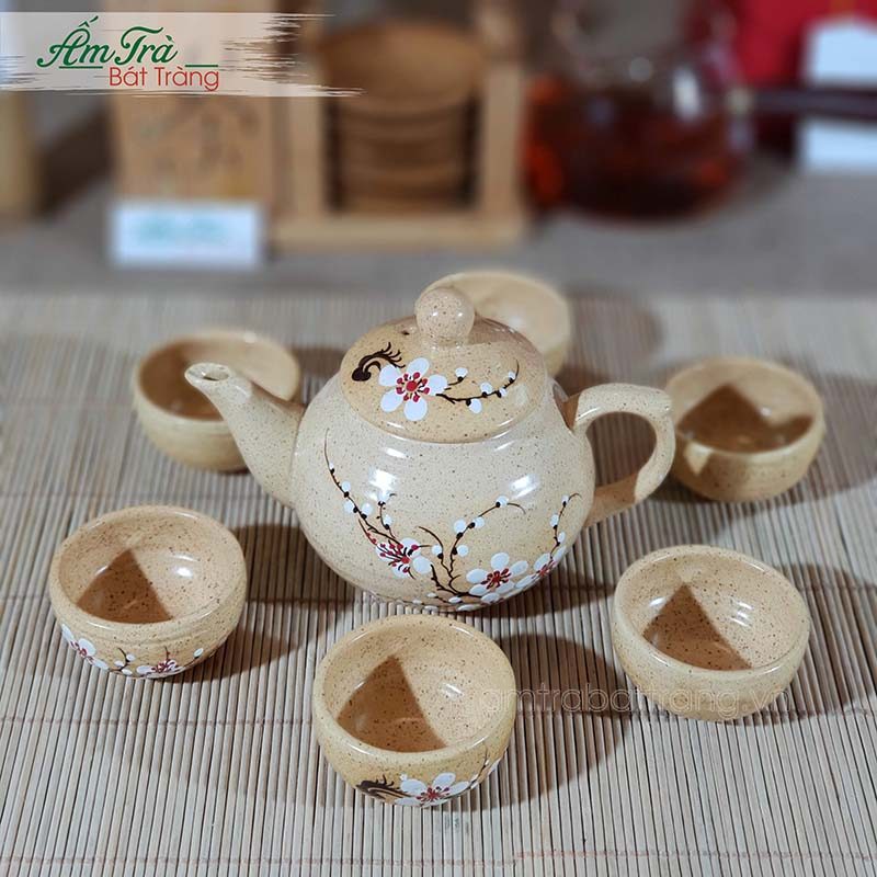 Ấm Chén Trà Bát Tràng