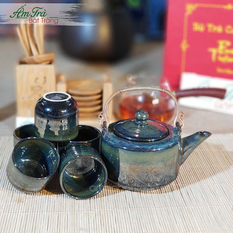 Ấm Chén Trà Bát Tràng