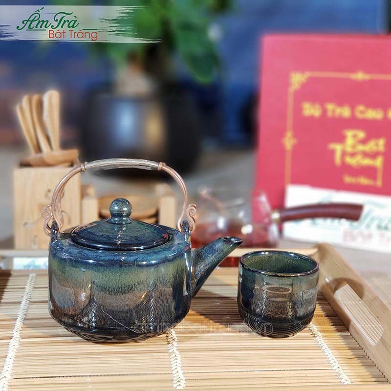 Ấm Chén Trà Bát Tràng