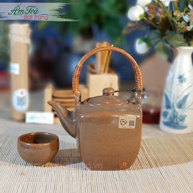 Ấm Chén Trà Bát Tràng