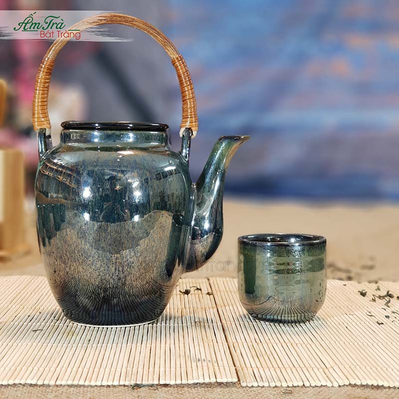 Ấm Chén Trà Bát Tràng