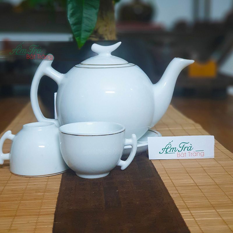 Ấm Chén Trà Bát Tràng