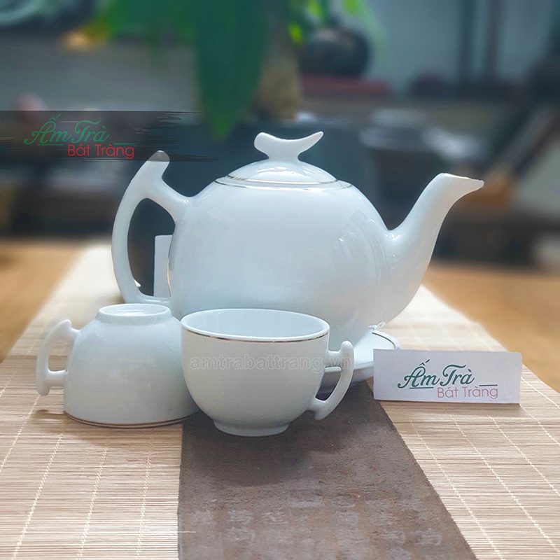 Ấm Chén Trà Bát Tràng