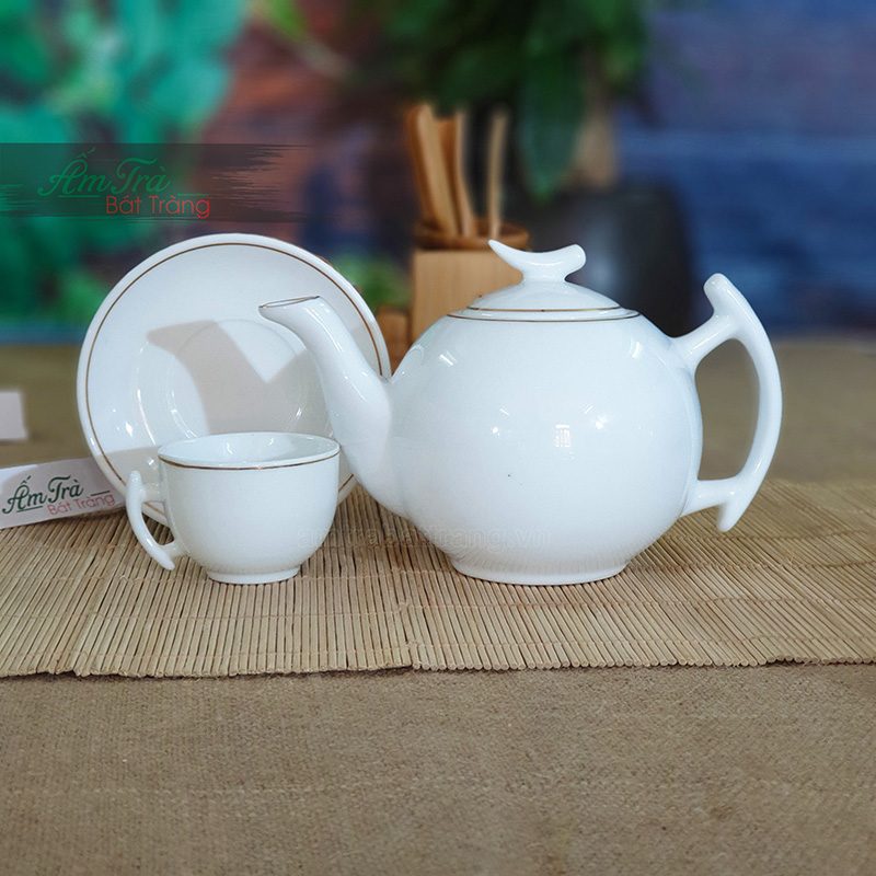 Ấm Chén Trà Bát Tràng