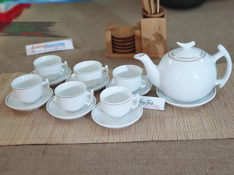 Ấm Chén Trà Bát Tràng